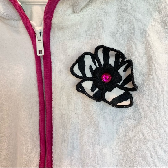 Gymboree Youth Girls Hooded Swim Coverup ๐บ Size Large (10-12) - Picture 8 of 15